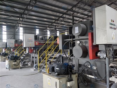 Linha de produção de secagem de caulim