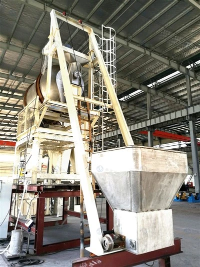 Linha de produção de pó simples
