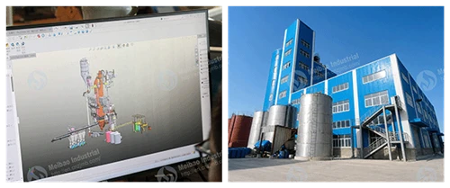 Desde desenhos de engenharia até equipamentos industriais acabados